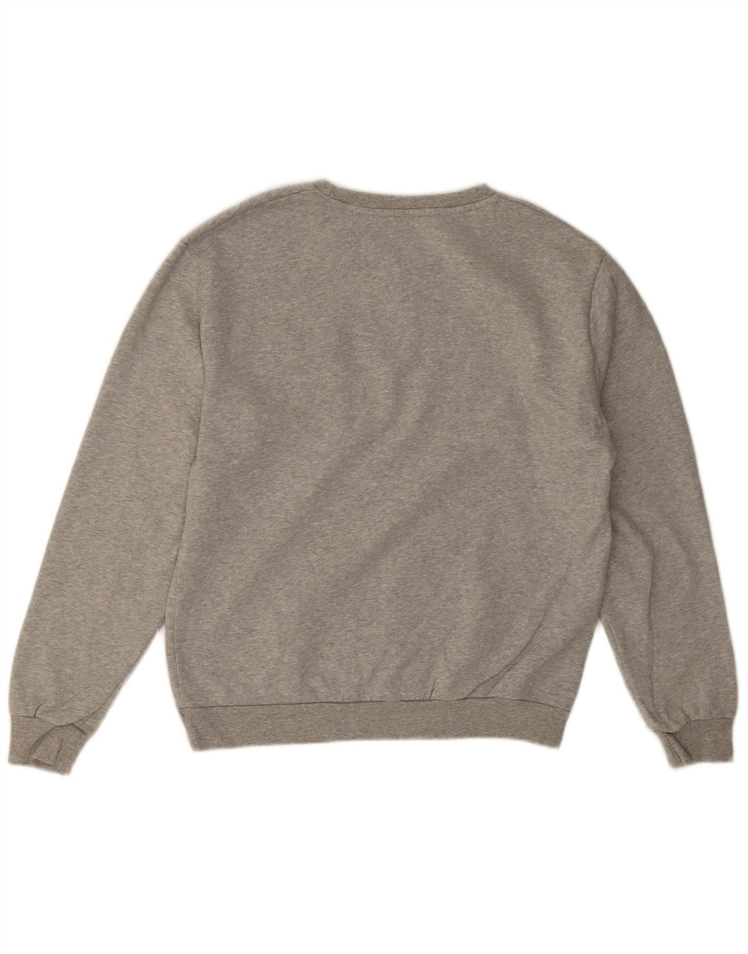 Zara Herren-Sweatshirt-Pullover, großes grau geflecktes Herz