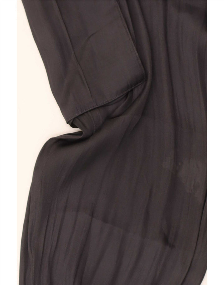 Zara Damen Joggers Cargohose Mittel W28 L26 Grau Polyester
