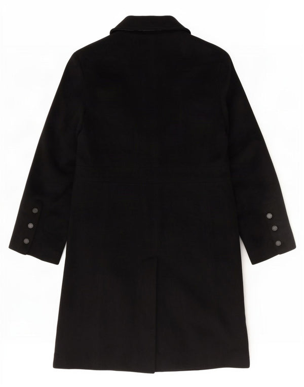 Calvin Klein Damen Mantel US 6 Medium Black Angora