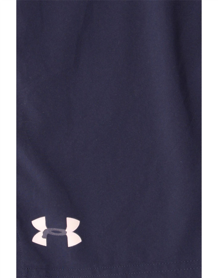Under Armour Herren-Sportshorts mit Grafik, groß, marineblaues Polyester