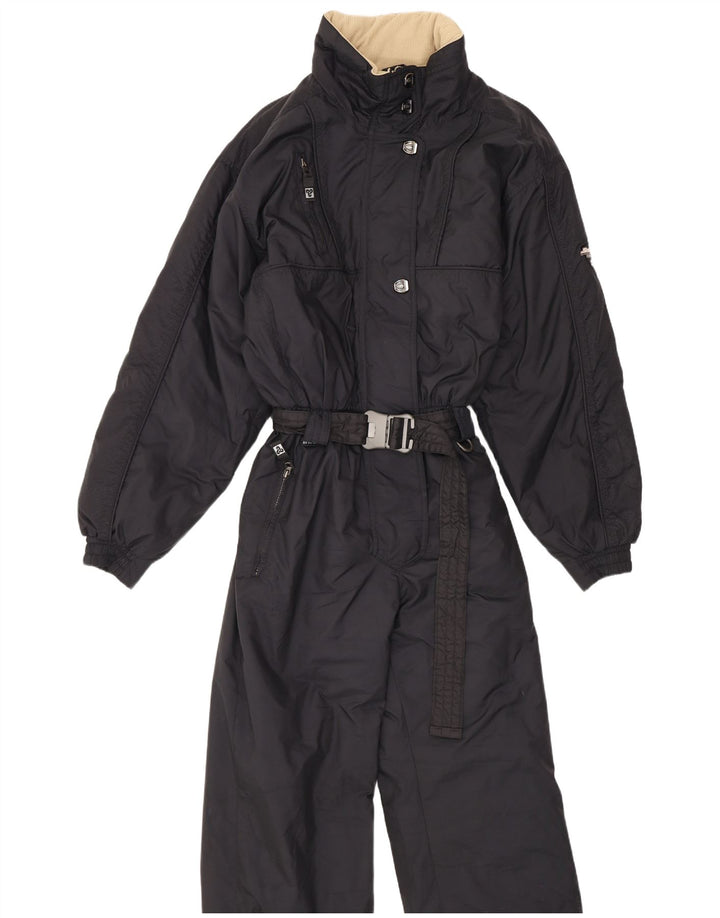 Brugi Damen Skioverall IT 48 XL Schwarz Polyester Sport