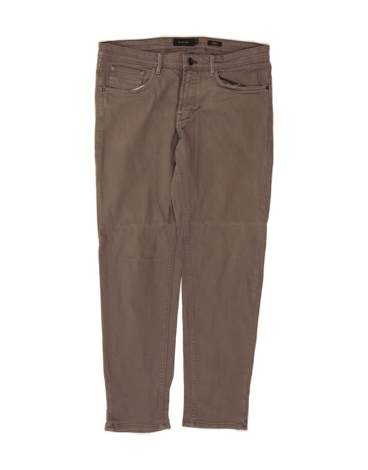 MASSIMO DUTTI Mens Slim Jeans EU 40 Medium W31 L28 Grey Vintage Massimo Dutti and Second-Hand Massimo Dutti from Messina Hembry 