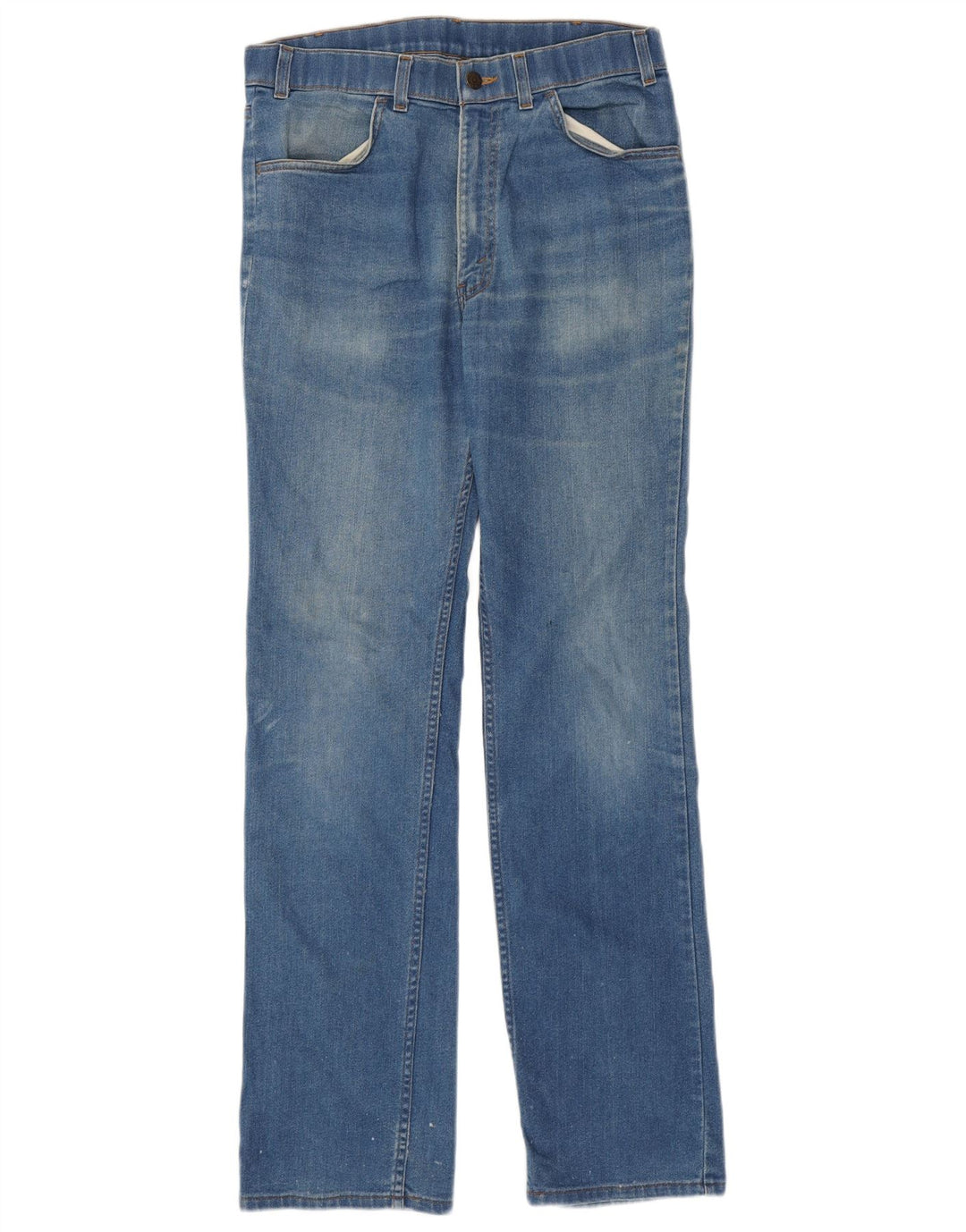 Levi's Herren Straight Jeans W34 L34 Blaue Baumwolle