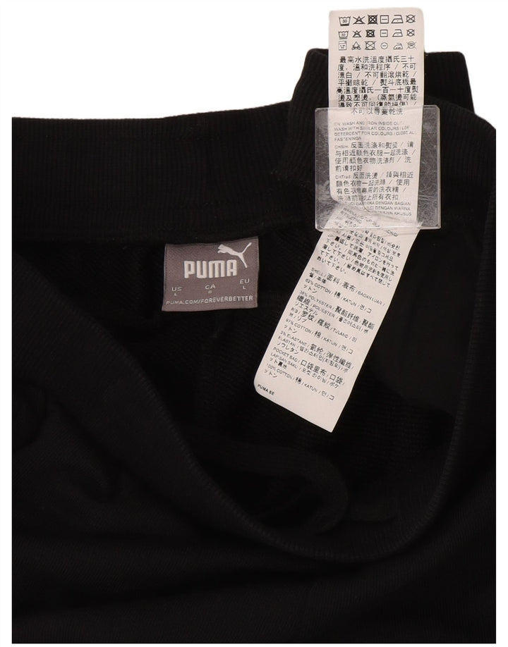Puma Herren Graphic Sport Shorts Große schwarze Baumwolle