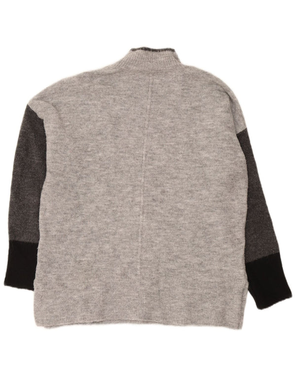 Marks & Spencer Rollkragenpullover für Damen, Gr. 14, Mittelgrau