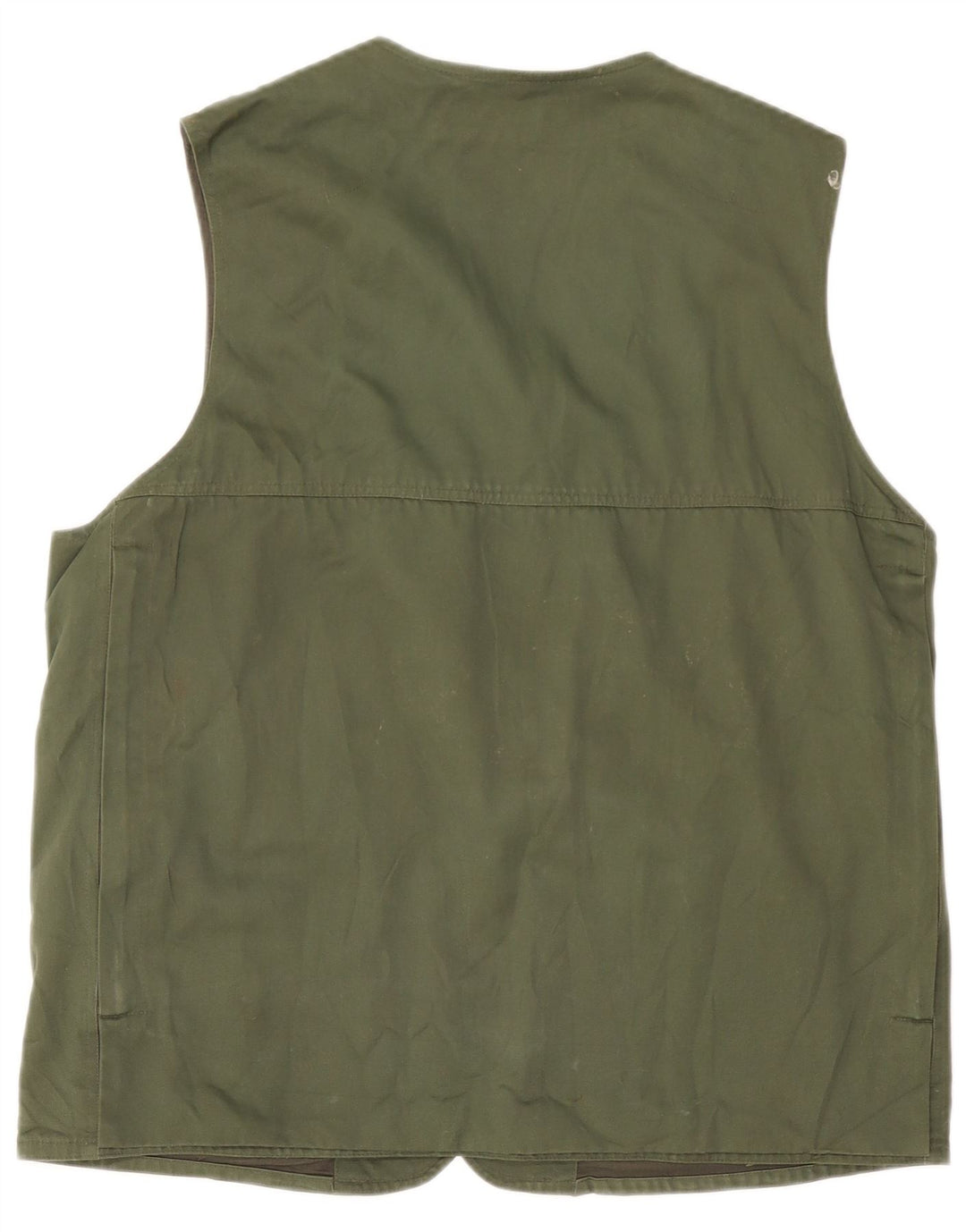 Univers Herren Utility Gilet IT 50 Large Khaki Baumwolle
