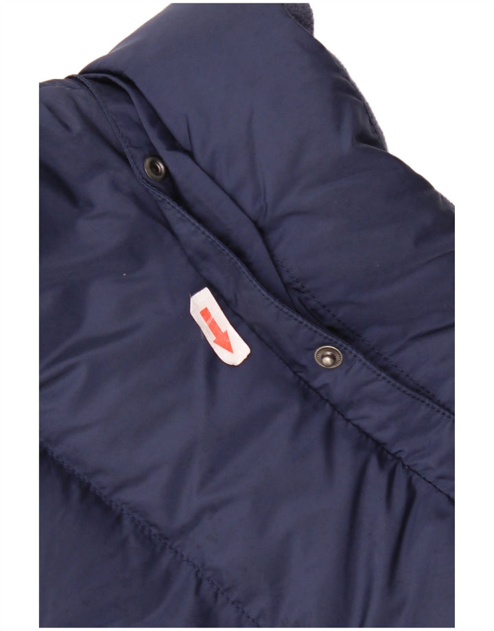 Tommy Hilfiger Herren Wattierte Jacke UK 38 Medium Navy Blue Nylon