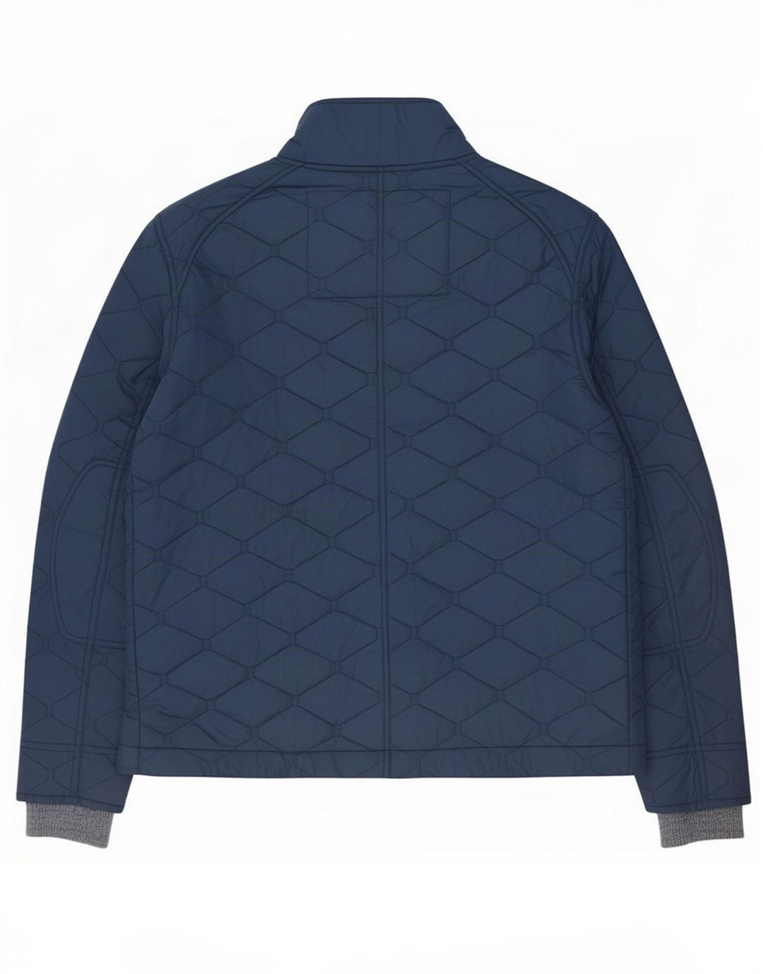 Superdry Herren Steppjacke UK 44 2XL Marineblaues Nylon
