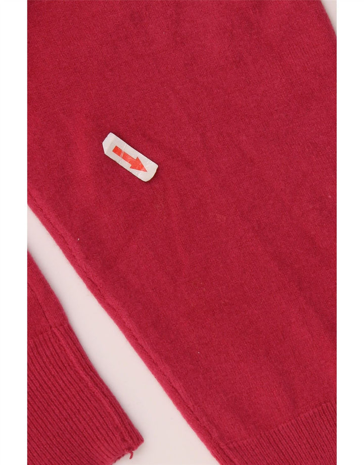 Marks & Spencer Damen-Pullover mit V-Ausschnitt, Gr. 16, Rosa