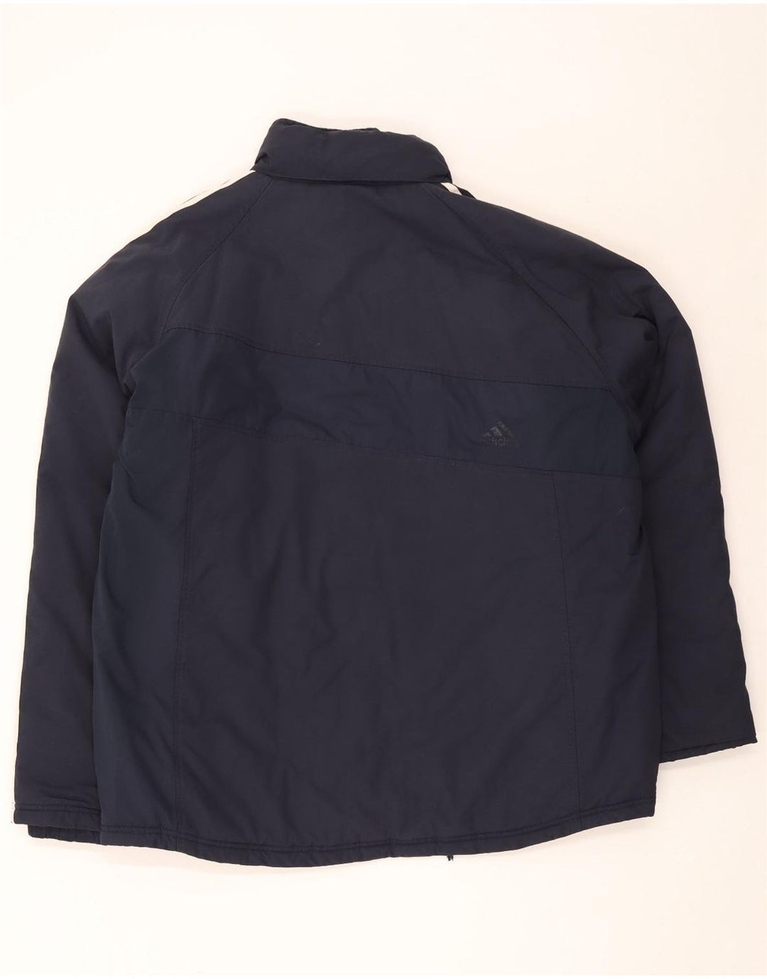 Adidas Herren Wattierte Jacke UK 42 XL Marineblau Polyester