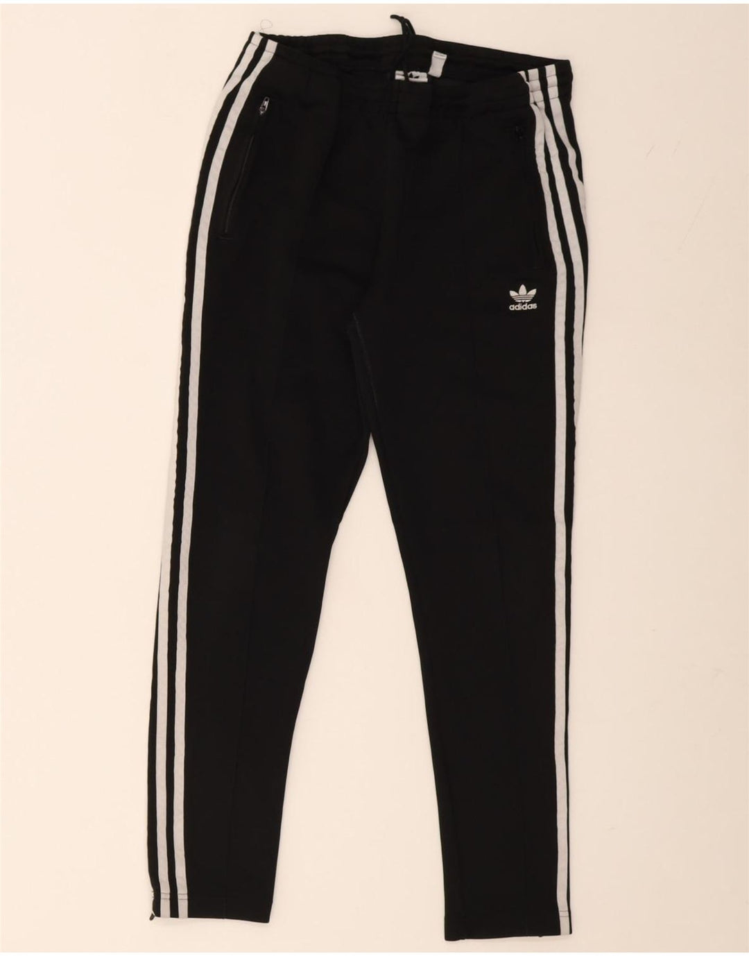 Adidas Damen Trainingshose UK 10 Small Schwarz
