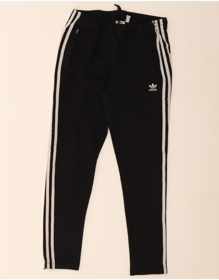 Adidas Damen Trainingshose UK 10 Small Schwarz