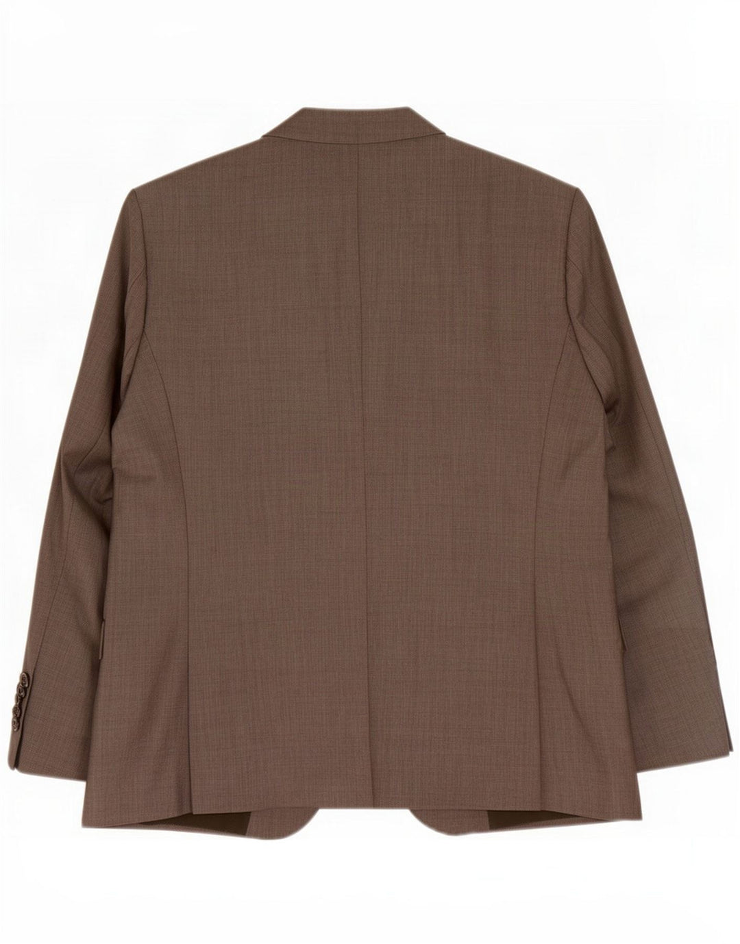 Marks & Spencer Herren 1-Knopf-Blazerjacke UK 40 mittelbeige Wolle