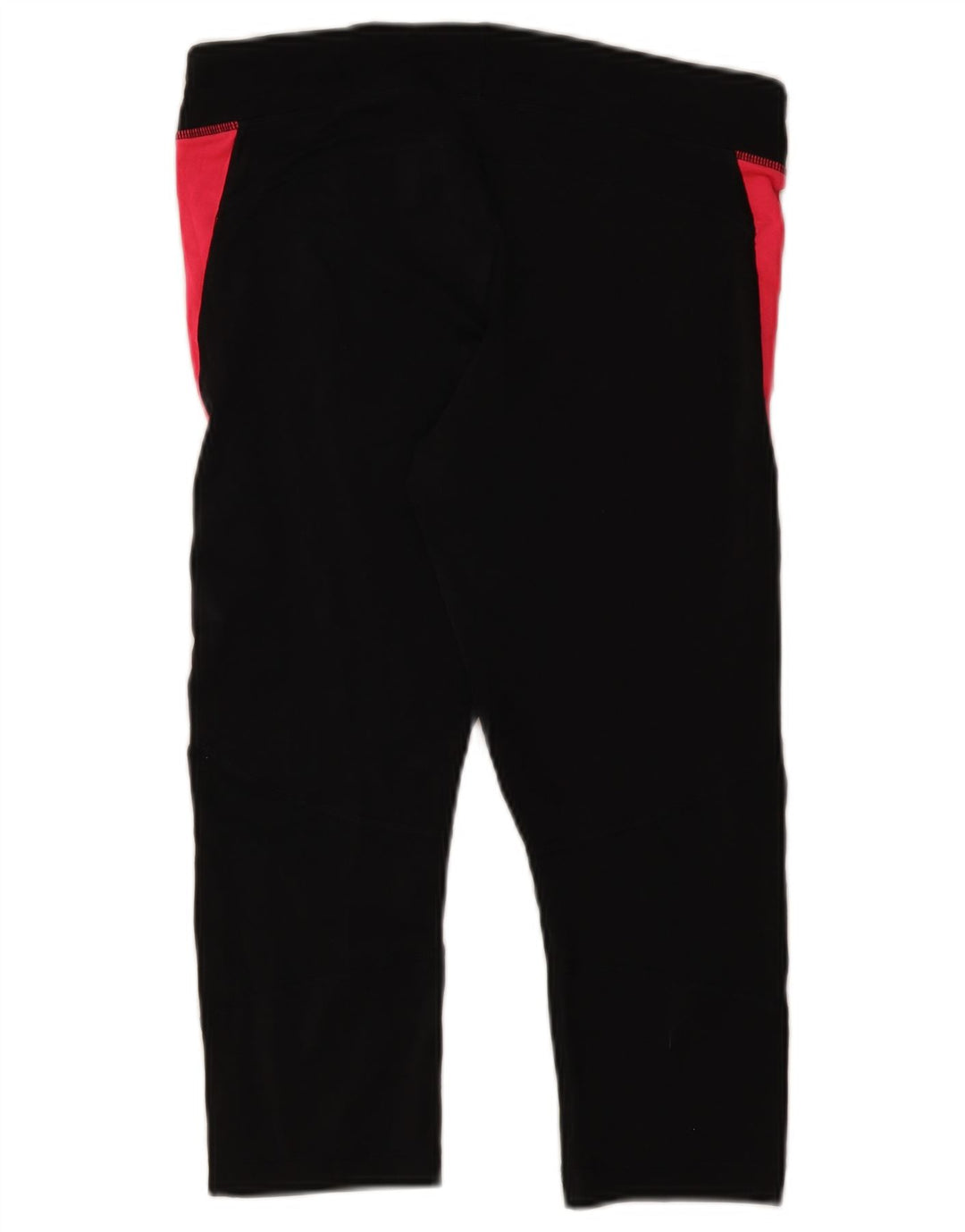 Under Armour Damen Capri-Leggings UK 16 Large Schwarz Colourblock