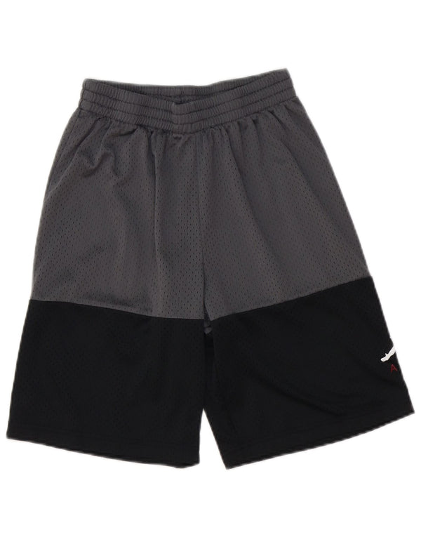 Jordan Jungen-Sportshorts mit Grafik, 12–13 Jahre, Größe L, Grau, Farbblock