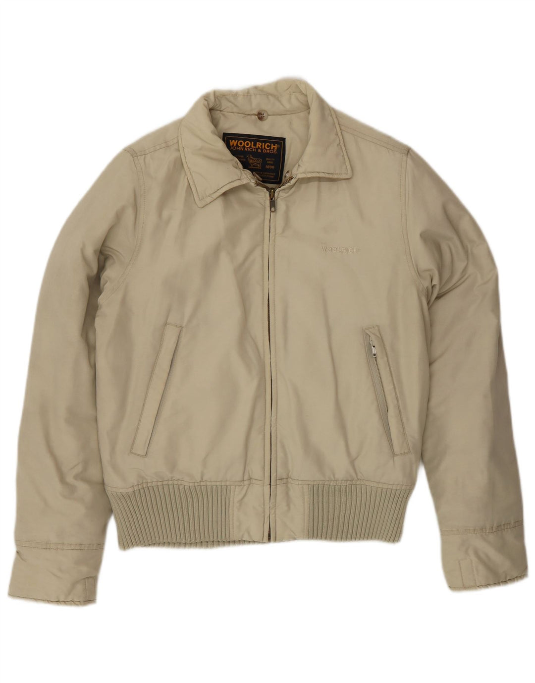Woolrich Damen Wattierte Jacke UK 38 Medium Beige