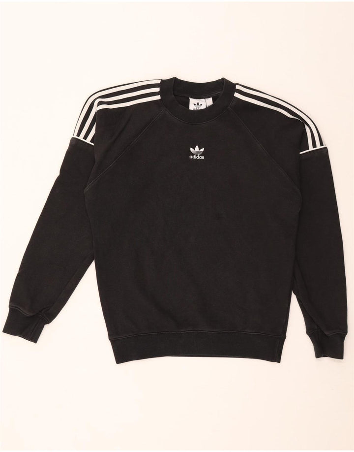 Adidas Herren Sweatshirt Pullover XS Schwarz Baumwolle