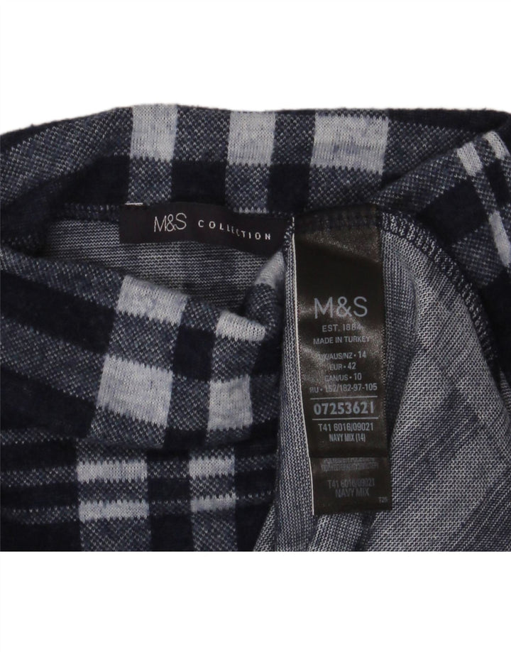 Marks & Spencer Damen-Pullover mit Rollkragen, Gr. 40, Marineblau
