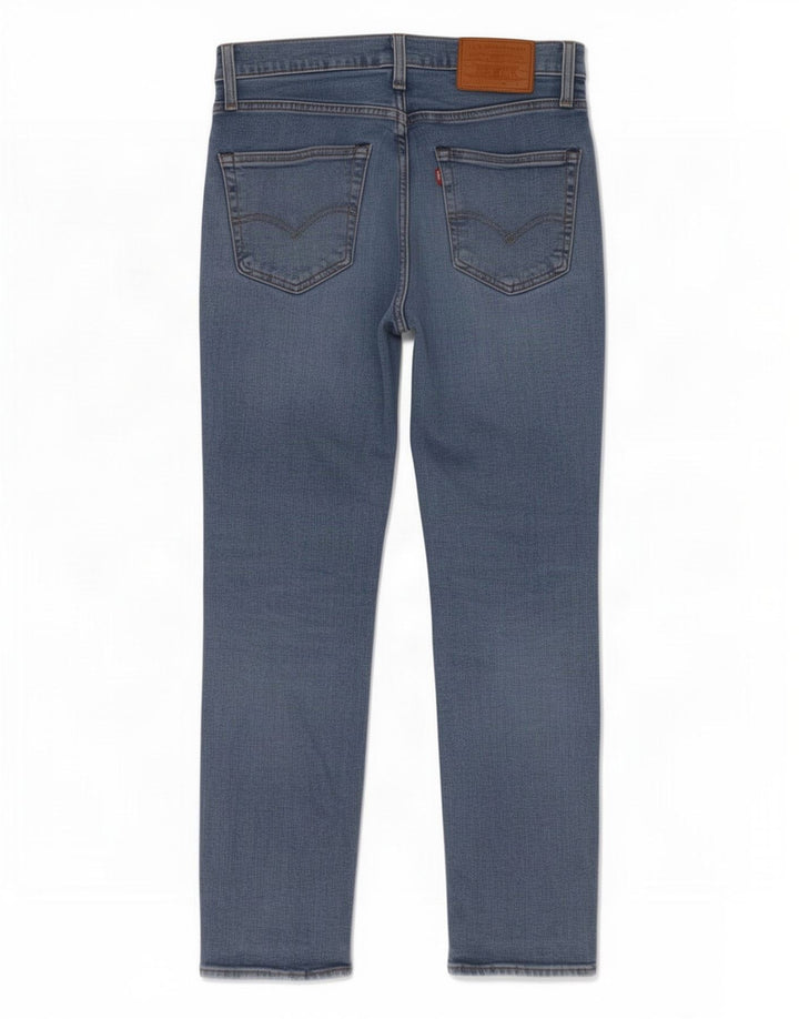 Levi's Damen 511 Slim Jeans W30 L28 Blaue Baumwolle