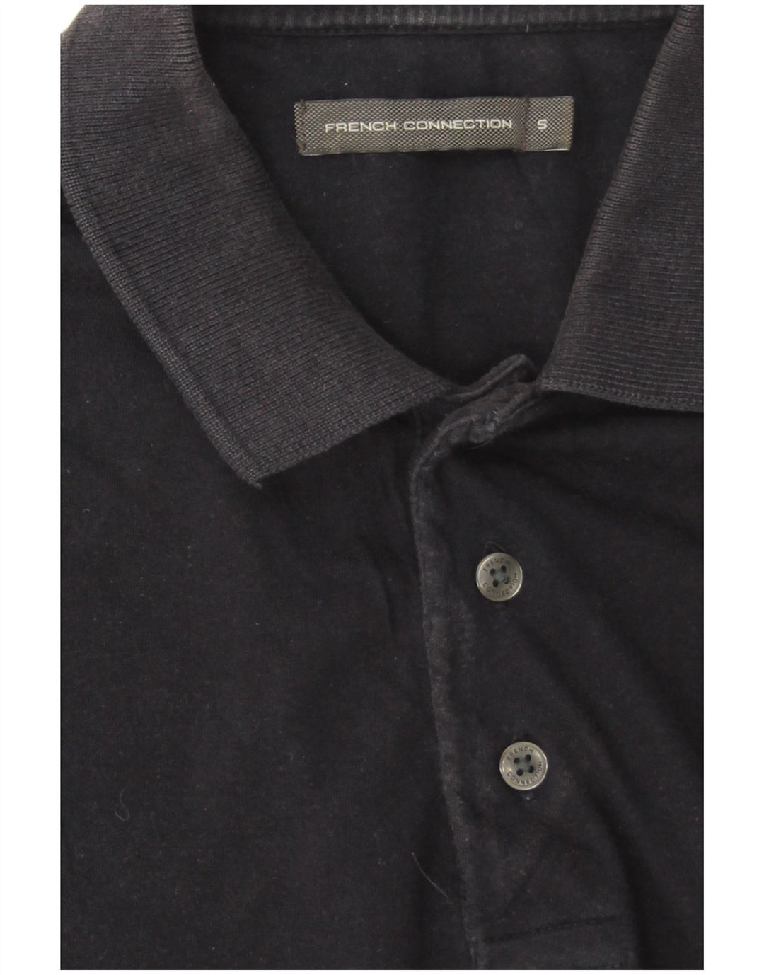 French Connection Herren-Poloshirt, Größe S, marineblau, Baumwolle