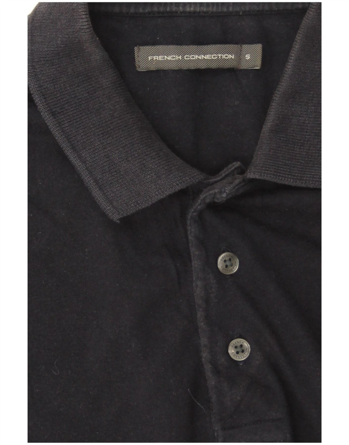 French Connection Herren-Poloshirt, Größe S, marineblau, Baumwolle