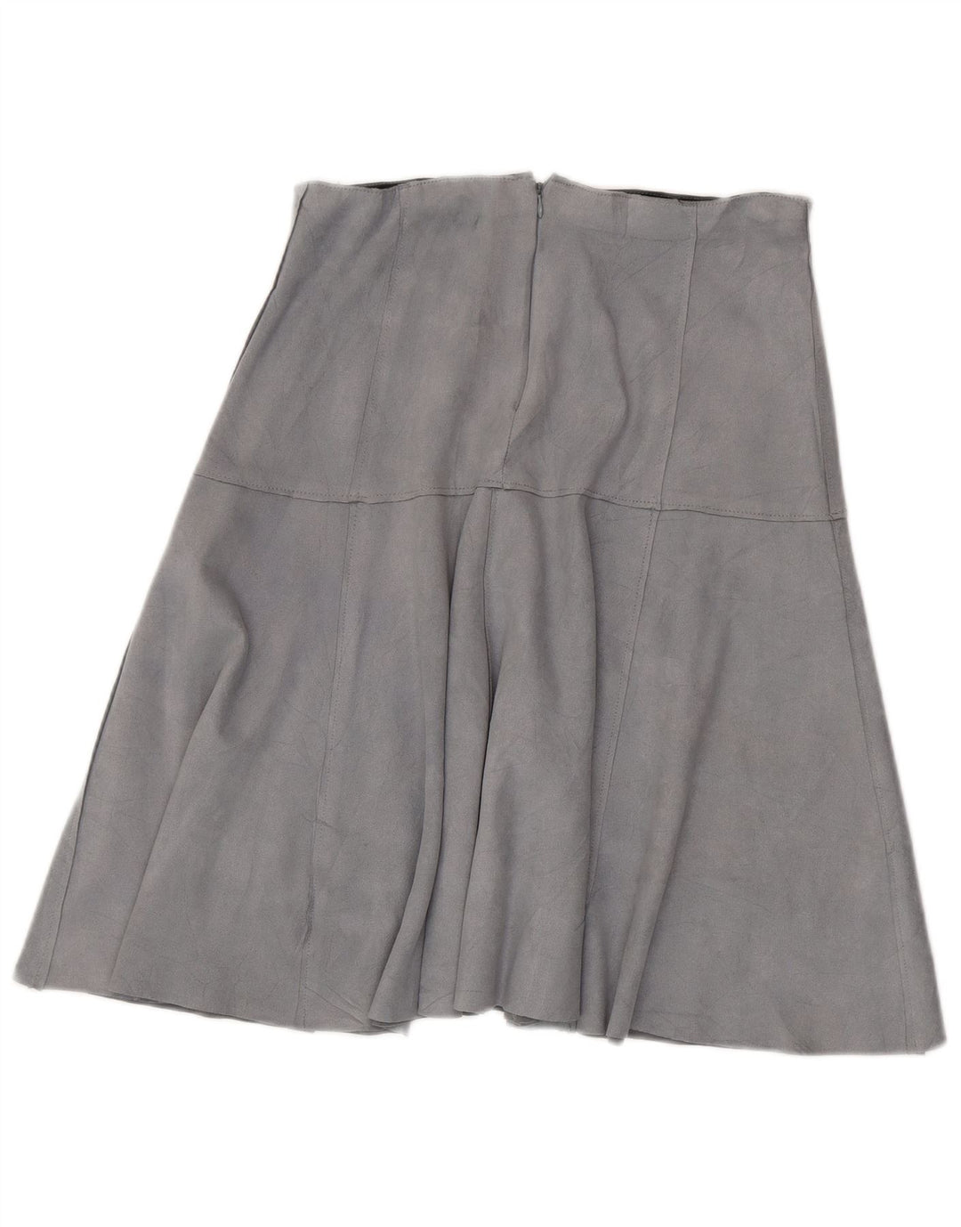 Zara Damen Wildlederrock Large W30 Blau