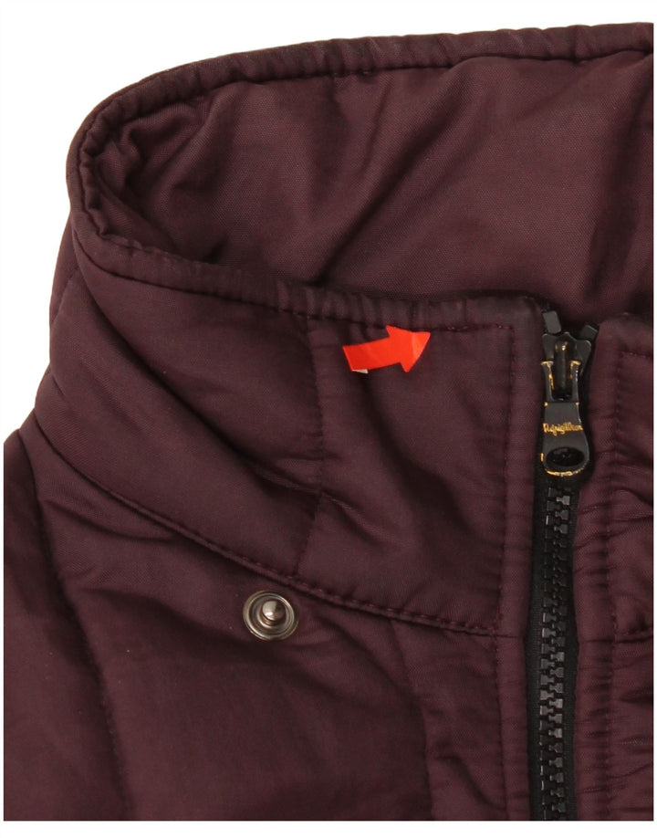 Refrigiwear Damen Wattierte Jacke UK 12 Medium Lila Polyamid