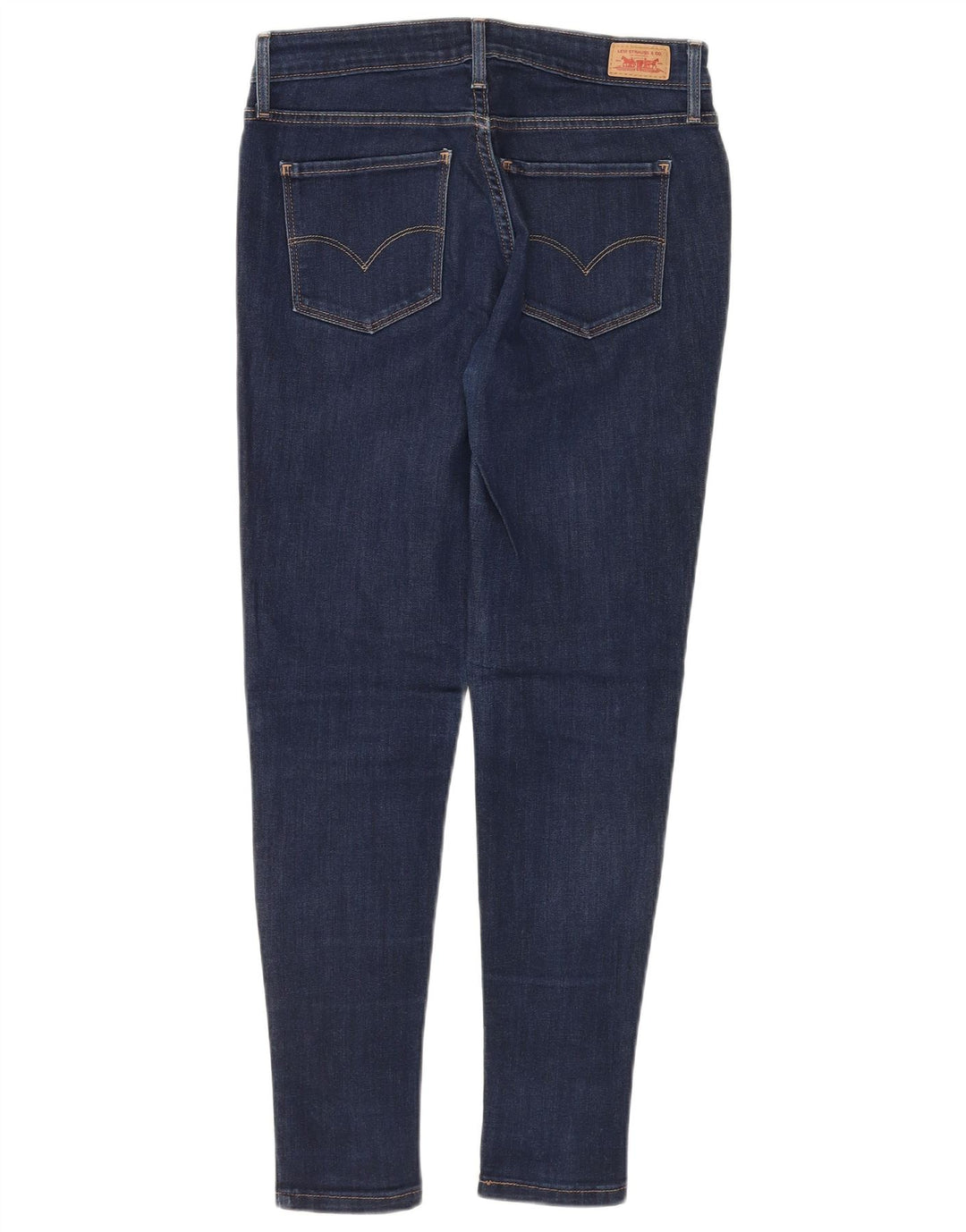 LEVI'S Damen Legging Skinny Jeans US 6 Medium W28 L27 Blaue Baumwolle