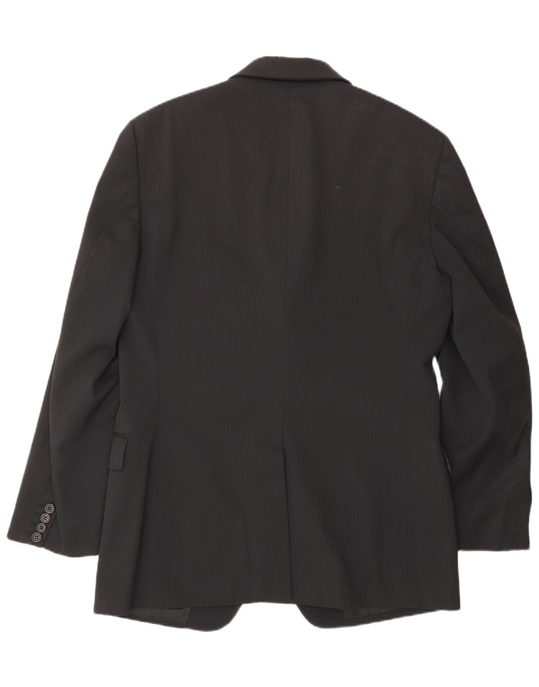 PRADA Herren 3-Knopf-2-teiliger Anzug IT 52 XL W34 L30 Schwarz Klassisch