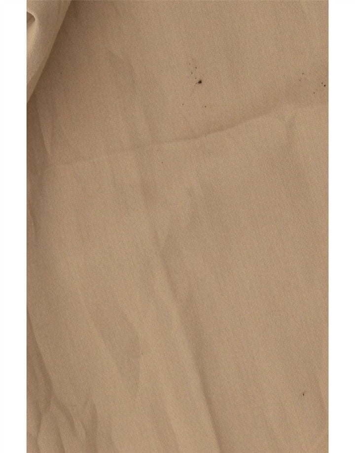 Gerade Anzughose für Damen von Zara, mittelgroß, W28, L27, Beige, Polyester