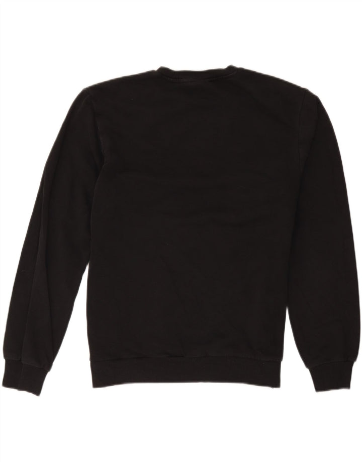 Fila Herren Sweatshirt Pullover Medium Schwarz Baumwolle Sport
