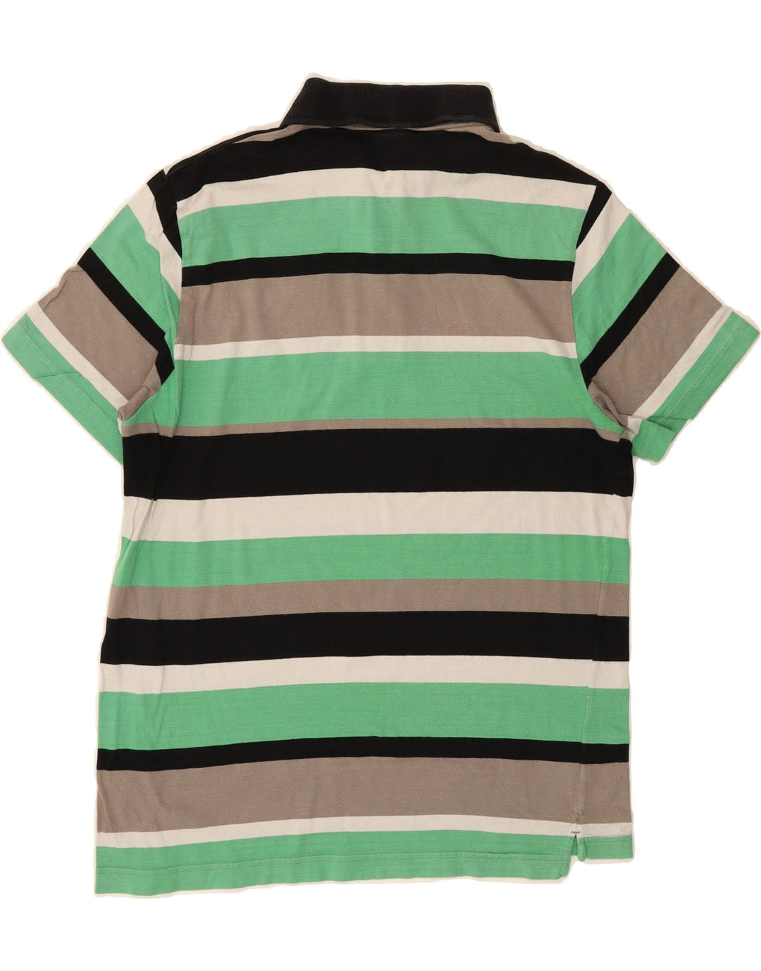 PUMA Mens Polo Shirt Large Multicoloured Striped Vintage Puma and Second-Hand Puma from Messina Hembry 