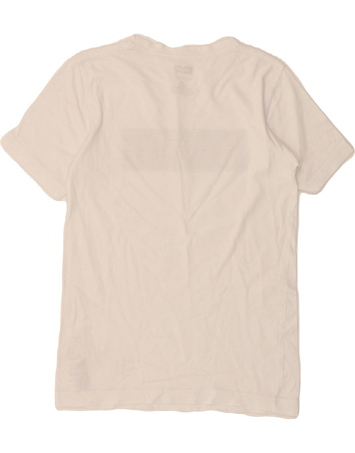 LEVI'S Boys Graphic T-Shirt Top 13-14 Years White Cotton Vintage Levi's and Second-Hand Levi's from Messina Hembry 