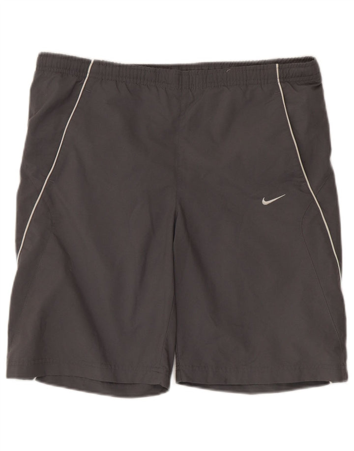 Nike Herren-Sportshorts, Größe S, Grau