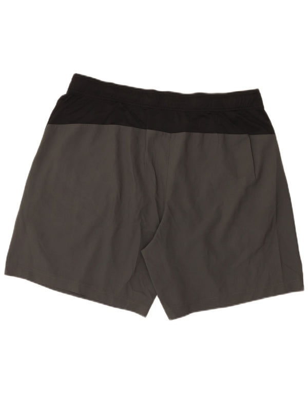 The North Face Herren-Sportshorts XL Graues Colourblock-Polyester
