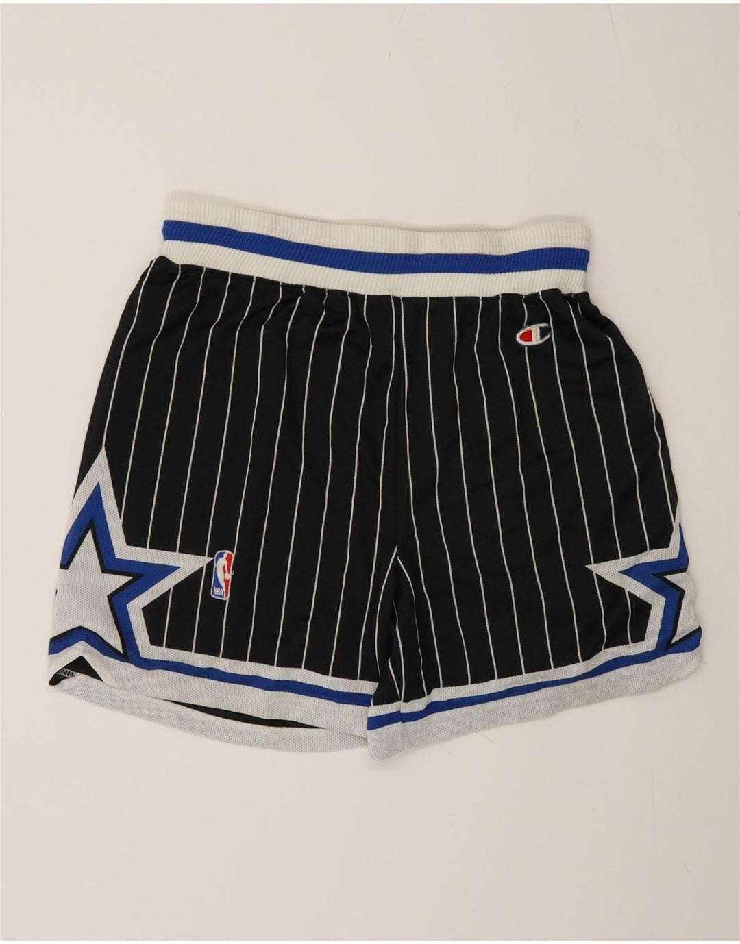 Champion Herren Orlando Magic Graphic Sport Shorts Medium Schwarz gestreift