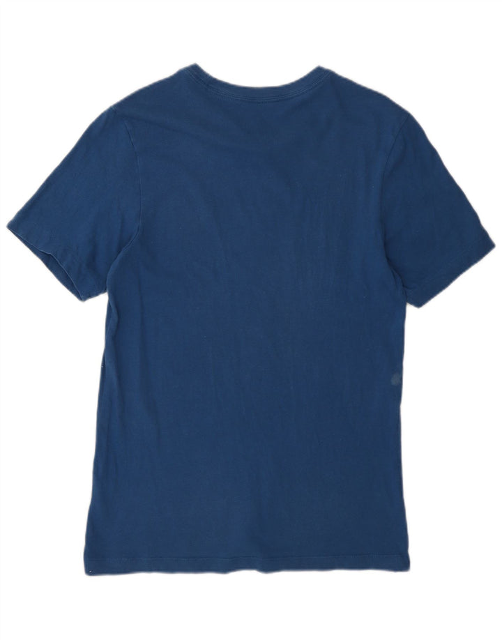 Nike Herren Grafik T-Shirt Top XS Blaue Baumwolle