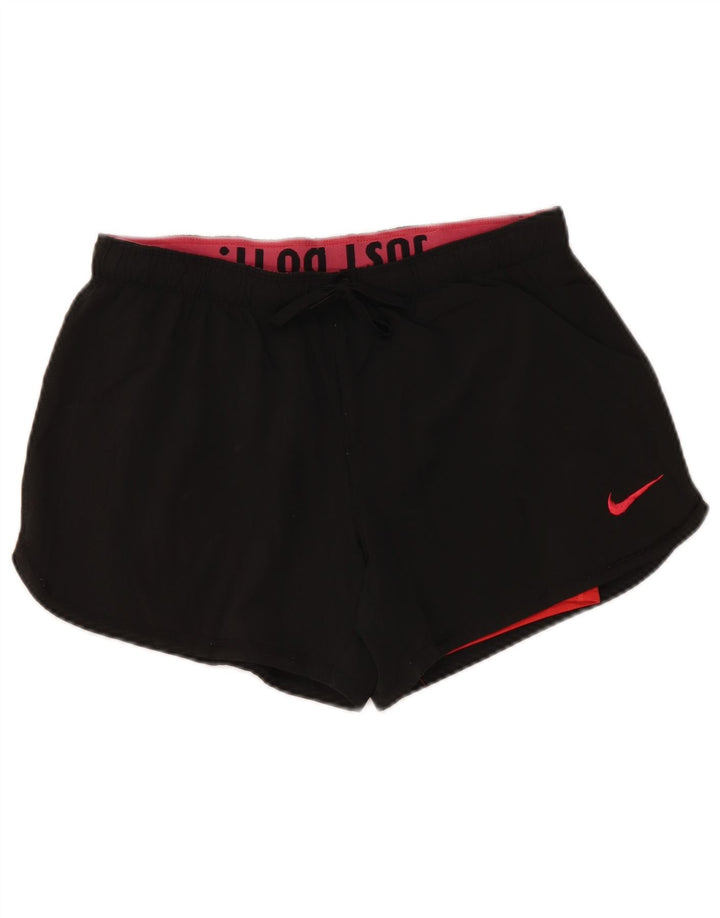 NIKE Damen Dri Fit Skort UK 10 Small Schwarz Polyester