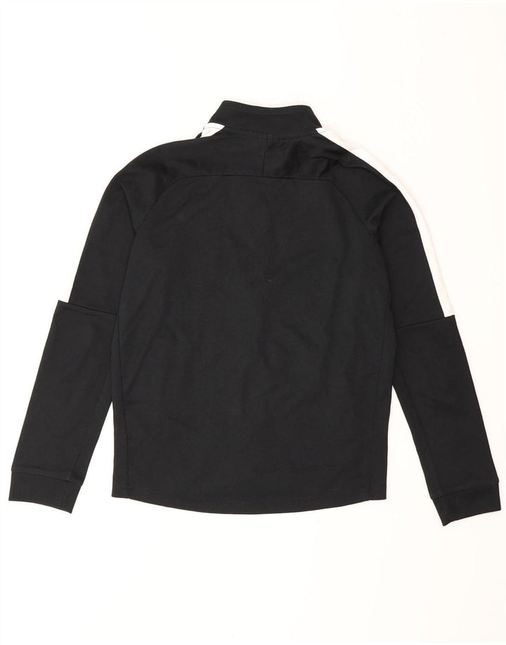Nike Dri-Fit-Trainingsanzugoberteil für Jungen, 10–11 Jahre, Mittelschwarz, Farbblock
