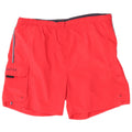 Nautica Herren-Badeshorts, groß, aus rotem Nylon
