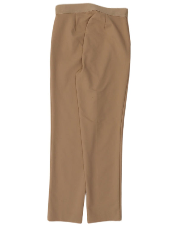 Marks & Spencer Damen Tapered Casual Hose UK 8 Small W28 L27 Beige