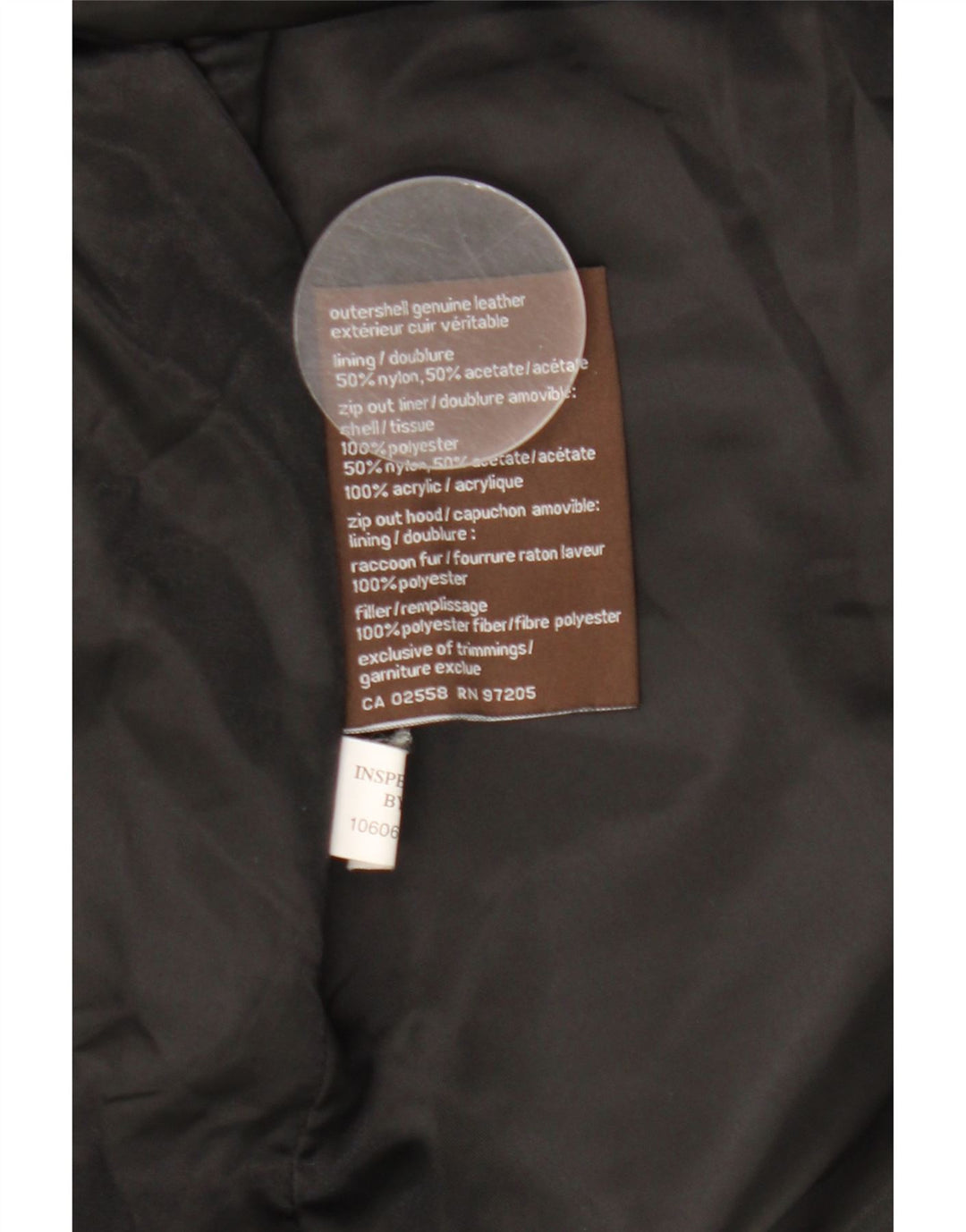 Danier Damen-Lederjacke mit Kapuze, UK 8/10, kleines schwarzes Leder