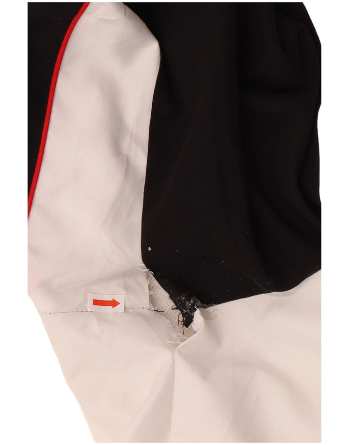 Fila Herren-Trainingsanzug-Top-Jacke, groß, cremefarbenes Farbblock-Polyester