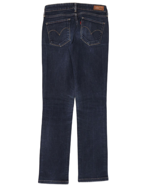 Levi's Damen Demi Curve Straight Jeans W27 L31 Blaue Baumwolle