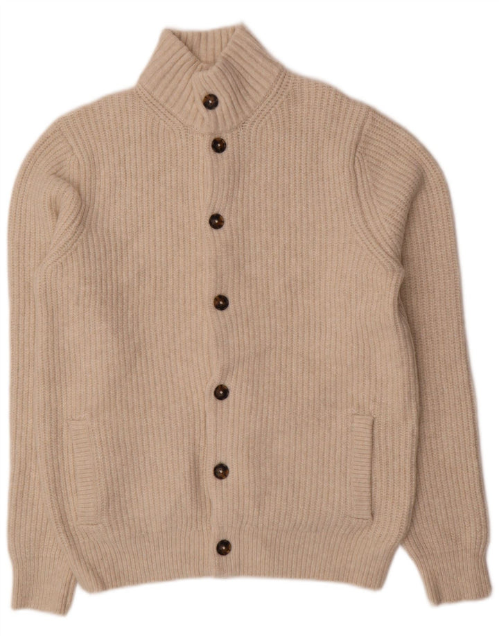 Marks & Spencer Herren-Strickjacke aus mittelbeiger Wolle