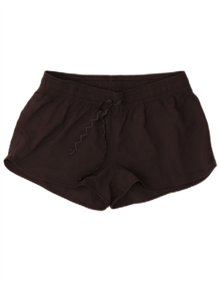 Patagonia Damen Sportshorts UK 14 Medium Schwarz Polyester