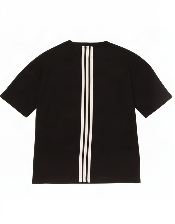 Adidas Damen Übergroßes T-Shirt Top UK 4/6 XS Grau Polyester