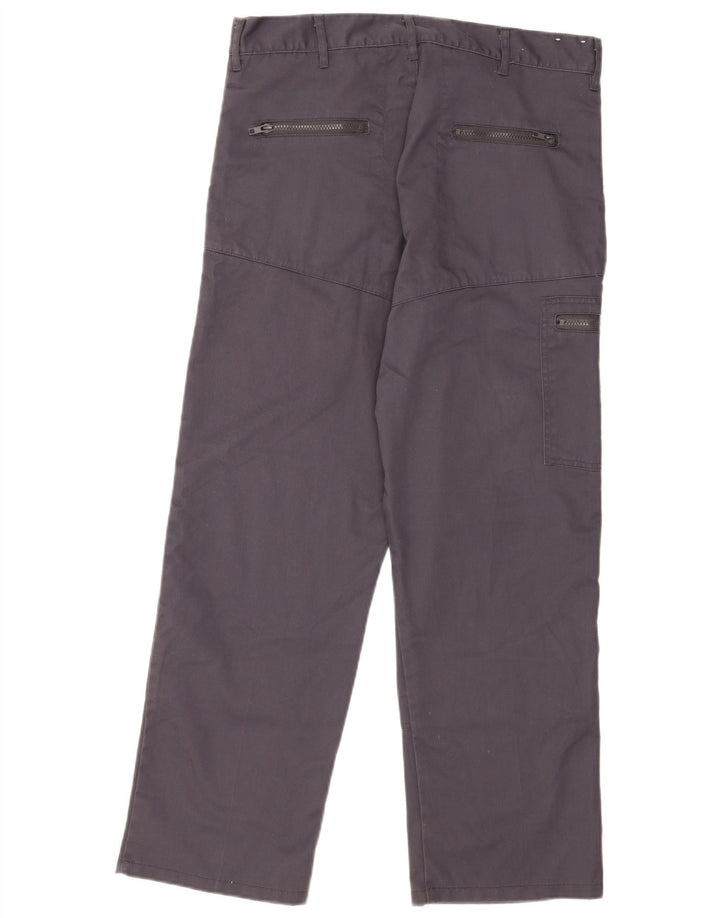 Dickies Gerade Herren-Cargohose W34 L29 Marineblaues Polyester