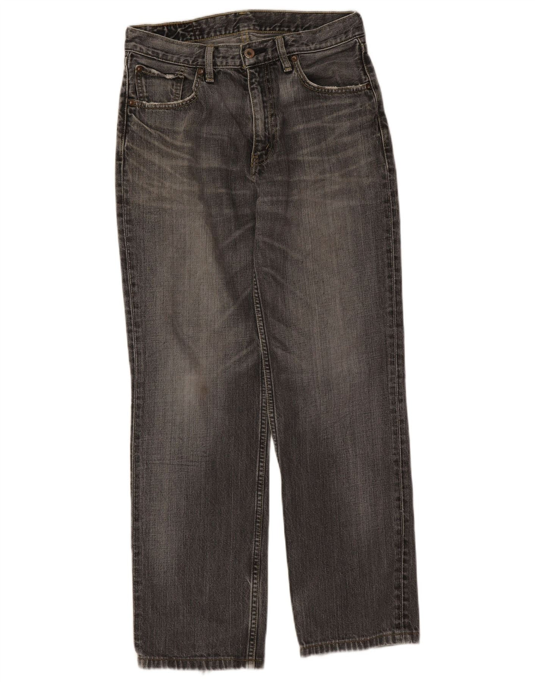 Levi's Herren 502 Tapered Jeans W31 L30 Graue Baumwolle