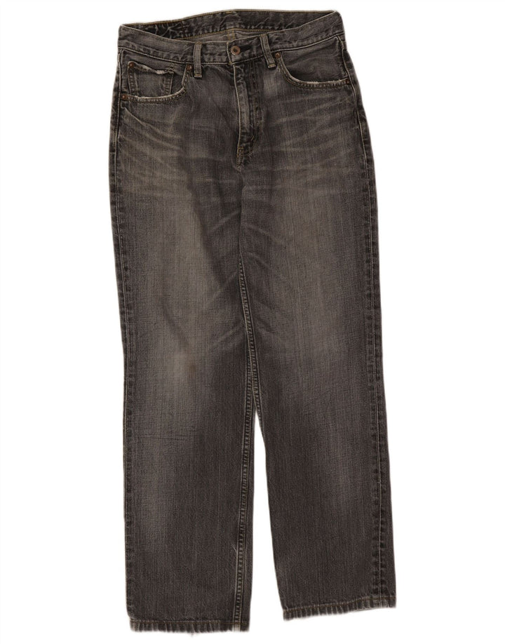 Levi's Herren 502 Tapered Jeans W31 L30 Graue Baumwolle